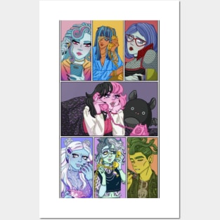 Monster High Ghouls Gossiping Posters and Art